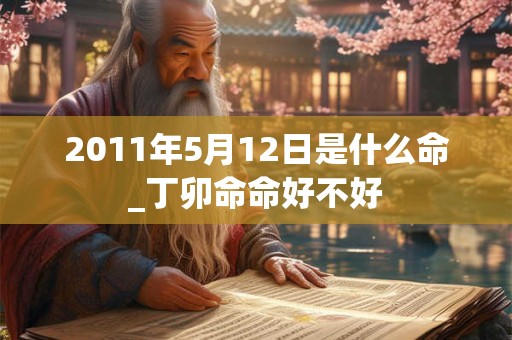 2011年5月12日是什么命_丁卯命命好不好