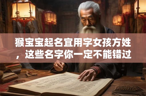 猴宝宝起名宜用字女孩方姓,这些名字你一定不能错过! 猴宝宝起名宜用字女孩方姓,这些名字你一定不能错过!