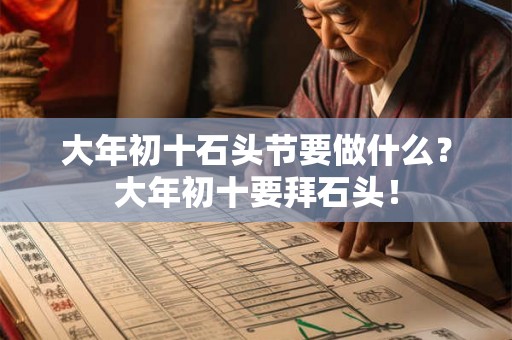 大年初十石头节要做什么?大年初十要拜石头! 大年初十石头节要做什么?大年初十要拜石头!