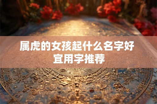 属虎的女孩起什么名字好 宜用字推荐 属虎的女孩起什么名字好 宜用字推荐