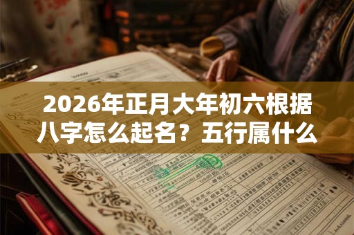 2026年正月大年初六根据八字怎么起名？五行属什么？