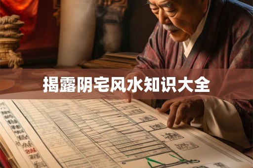 揭露阴宅风水知识大全