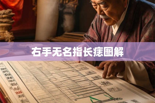 右手无名指长痣图解