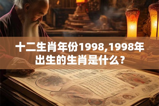 十二生肖年份1998,1998年出生的生肖是什么？