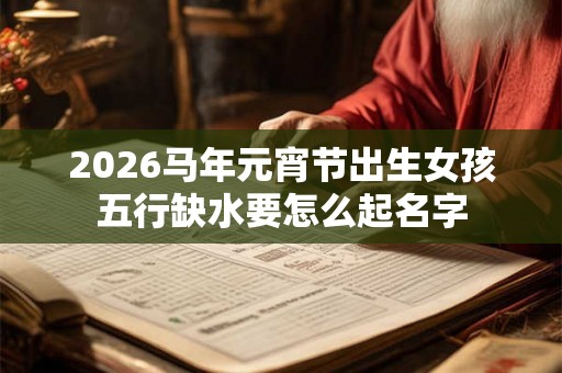 2026马年元宵节出生女孩五行缺水要怎么起名字 2026马年元宵节出生女孩五行缺水要怎么起名字