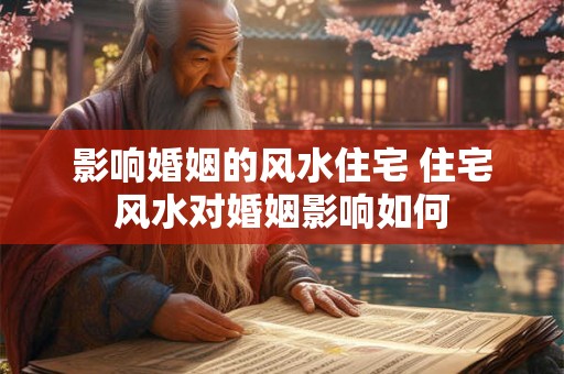 影响婚姻的风水住宅 住宅风水对婚姻影响如何 影响婚姻的风水住宅 住宅风水对婚姻影响如何