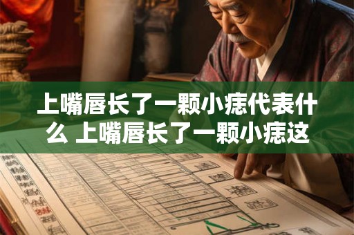 上嘴唇长了一颗小痣代表什么 上嘴唇长了一颗小痣这意味着什么 上嘴唇长了一颗小痣代表什么 上嘴唇长了一颗小痣这意味着什么