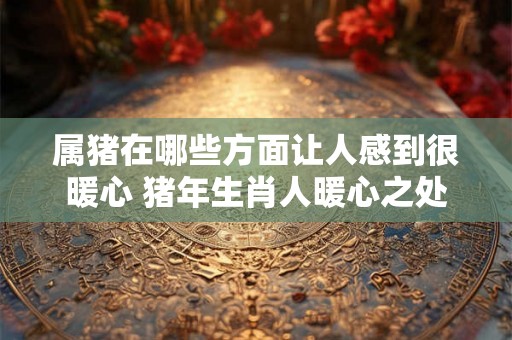 属猪在哪些方面让人感到很暖心 猪年生肖人暖心之处