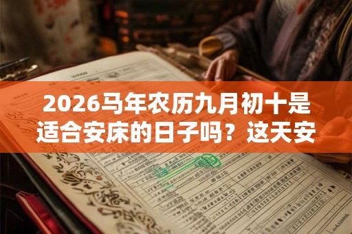 2026马年农历九月初十是适合安床的日子吗？这天安床好吗？