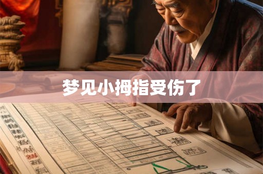 梦见小拇指受伤了