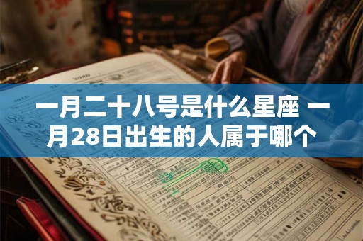 一月二十八号是什么星座 一月28日出生的人属于哪个星座 一月二十八号是什么星座 一月28日出生的人属于哪个星座