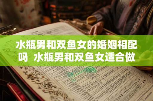 水瓶男和双鱼女的婚姻相配吗  水瓶男和双鱼女适合做夫妻吗