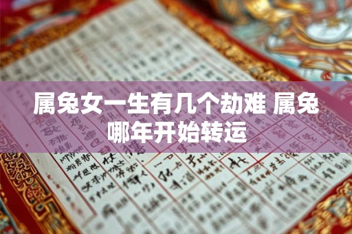 属兔女一生有几个劫难 属兔哪年开始转运