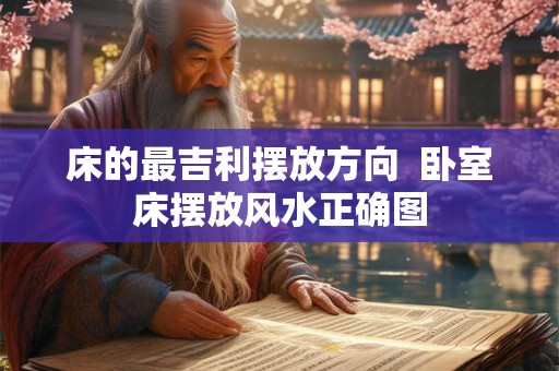 床的最吉利摆放方向  卧室床摆放风水正确图