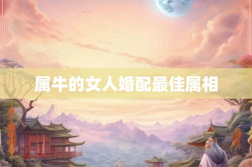 属牛的女人婚配最佳属相