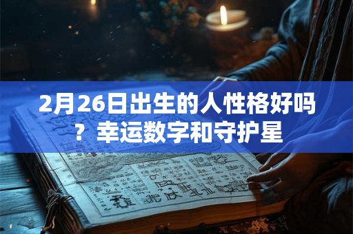 2月26日出生的人性格好吗？幸运数字和守护星