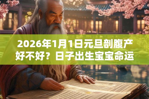 2026年1月1日元旦剖腹产好不好？日子出生宝宝命运？