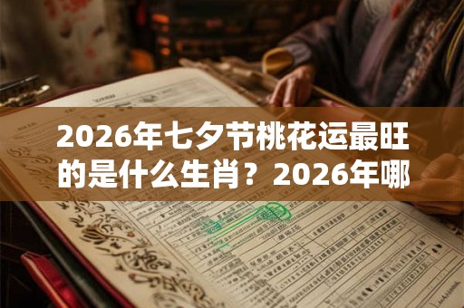 2026年七夕节桃花运最旺的是什么生肖？2026年哪些生肖的桃花运好？