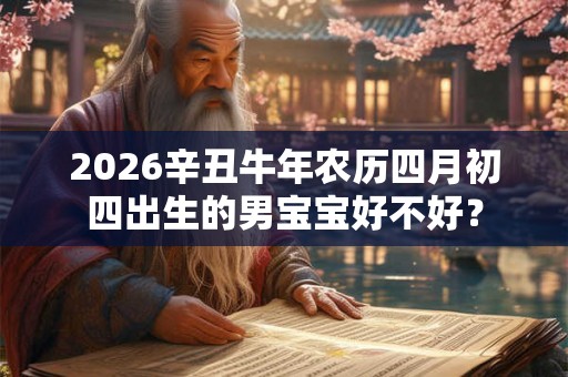 2026辛丑牛年农历四月初四出生的男宝宝好不好？