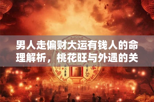 男人走偏财大运有钱人的命理解析,桃花旺与外遇的关系 男人走偏财大运有钱人的命理解析,桃花旺与外遇的关系