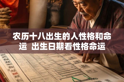 农历十八出生的人性格和命运  出生日期看性格命运