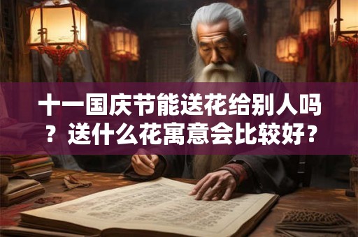 十一国庆节能送花给别人吗？送什么花寓意会比较好？