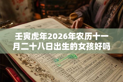 壬寅虎年2026年农历十一月二十八日出生的女孩好吗？