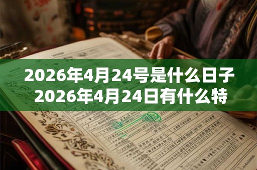 2026年4月24号是什么日子 2026年4月24日有什么特别的
