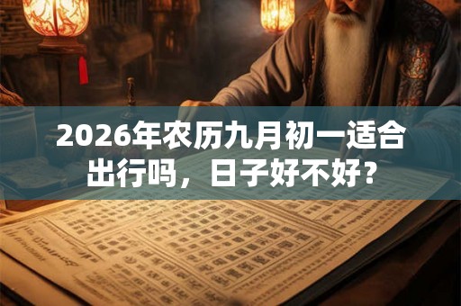 2026年农历九月初一适合出行吗,日子好不好? 2026年农历九月初一适合出行吗,日子好不好?