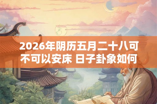 2026年阴历五月二十八可不可以安床 日子卦象如何
