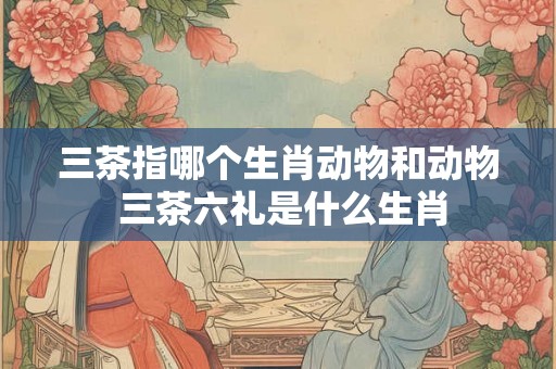 三茶指哪个生肖动物和动物 三茶六礼是什么生肖