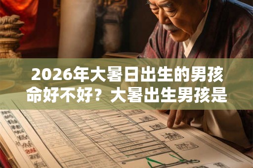 2026年大暑日出生的男孩命好不好?大暑出生男孩是什么命? 2026年大暑日出生的男孩命好不好?大暑出生男孩是什么命?