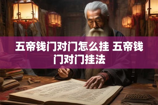 五帝钱门对门怎么挂 五帝钱门对门挂法 五帝钱门对门怎么挂 五帝钱门对门挂法
