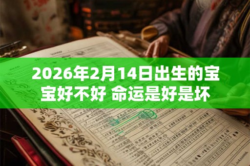 2026年2月14日出生的宝宝好不好 命运是好是坏
