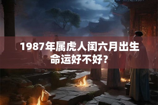 1987年属虎人闰六月出生命运好不好？