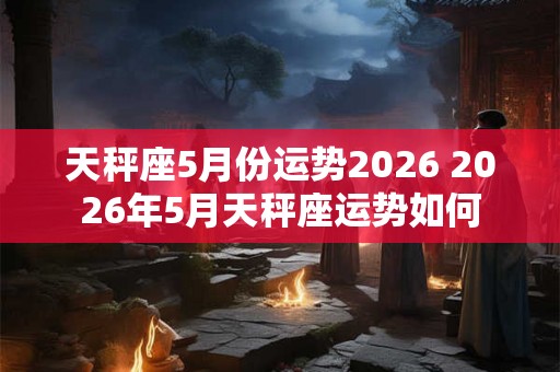 天秤座5月份运势2026 2026年5月天秤座运势如何