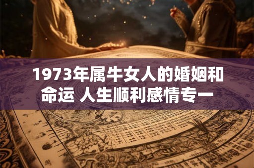 1973年属牛女人的婚姻和命运 人生顺利感情专一 1973年属牛女人的婚姻和命运 人生顺利感情专一
