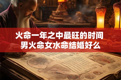 火命一年之中最旺的时间 男火命女水命结婚好么 火命一年之中最旺的时间 男火命女水命结婚好么
