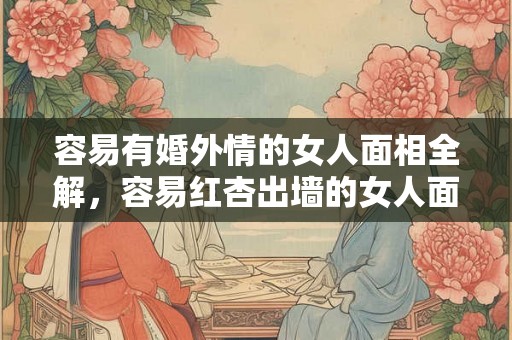 容易有婚外情的女人面相全解，容易红杏出墙的女人面相？