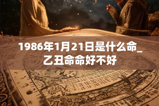 1986年1月21日是什么命_乙丑命命好不好 1986年1月21日是什么命_乙丑命命好不好