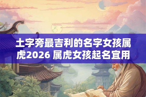 土字旁最吉利的名字女孩属虎2026 属虎女孩起名宜用字