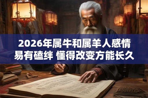 2026年属牛和属羊人感情易有磕绊 懂得改变方能长久