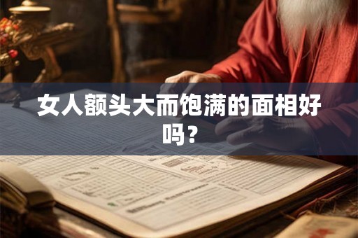 女人额头大而饱满的面相好吗？