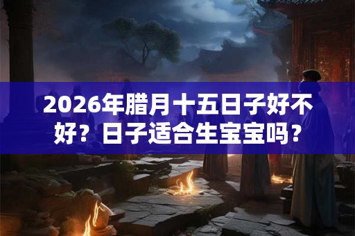 2026年腊月十五日子好不好？日子适合生宝宝吗？
