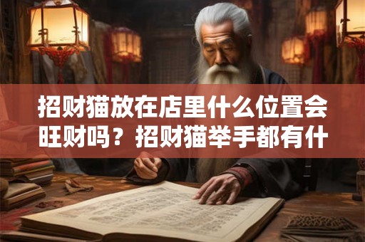 招财猫放在店里什么位置会旺财吗?招财猫举手都有什么含义? 招财猫放在店里什么位置会旺财吗?招财猫举手都有什么含义?
