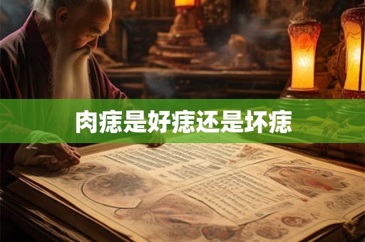 肉痣是好痣还是坏痣