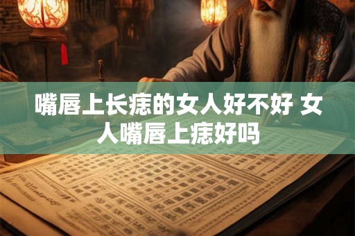 嘴唇上长痣的女人好不好 女人嘴唇上痣好吗