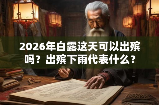 2026年白露这天可以出殡吗？出殡下雨代表什么？