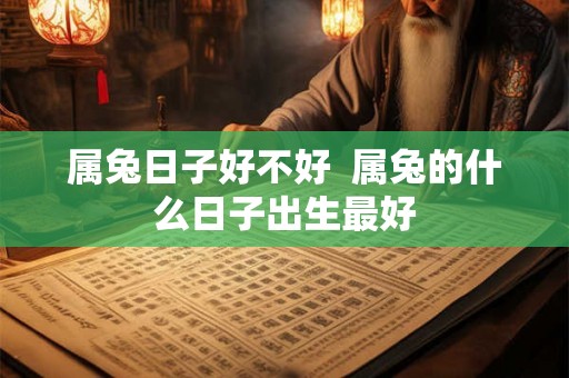 属兔日子好不好  属兔的什么日子出生最好