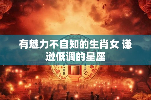 有魅力不自知的生肖女 谦逊低调的星座 有魅力不自知的生肖女 谦逊低调的星座